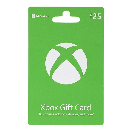 Microsoft Cash25 2015 $25 Gift Card, 1 each