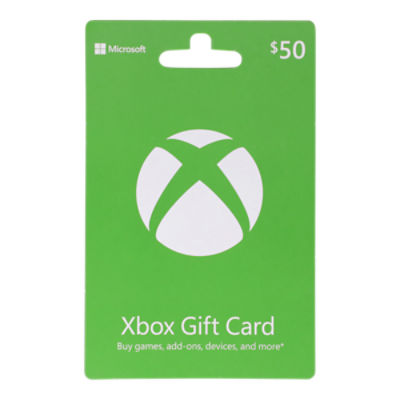 Microsoft Cash 50 Gift Card 1 each The Fresh Grocer