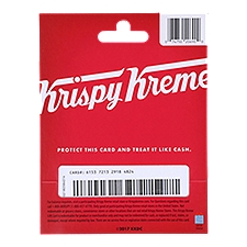 Krispy Kreme $25 Gift Card , 1 Each