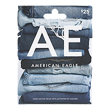 American Eagle $25 Gift Card, 1 each, 1 Each