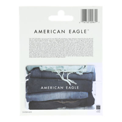 American Eagle Outfitters $25 Gift Card AMERICAN EAGLE $25 - Best Buy