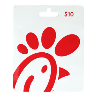 Chick Fil A $10 Gift Card, 1 each, 1 Each