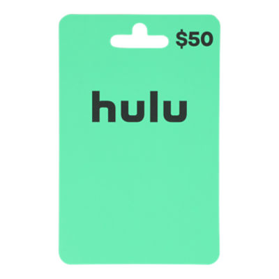 Hulu $50 Gift Card, 1 each, 1 Each