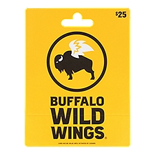 Buffalo Wild Wings $25 Gift Card, 1 each