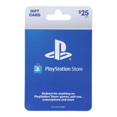 Sony Playstation 25 Gift Card 1 each ShopRite