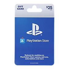 Sony Playstation $25 Gift Card, 1 Each