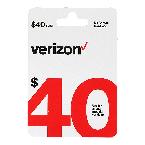 Verizon $40 Gift Card