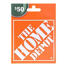 Home Depot $50 Gift Card, 1 each