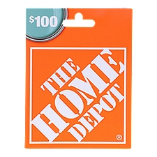 Home Depot S $100 Gift Card, 1 each