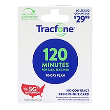 Tracfone $29.99 Gift Card, 1 each