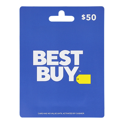 Best Buy $50 Gift Card , 1 each