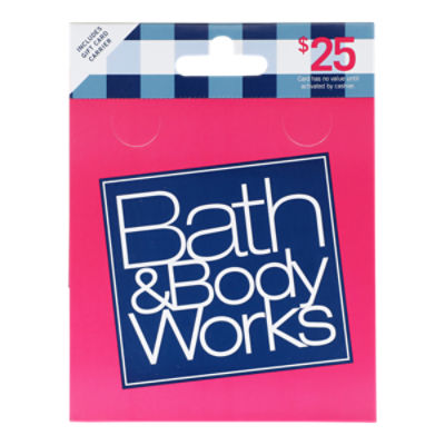 Bath & Body Works 25 Gift Card , 1 each