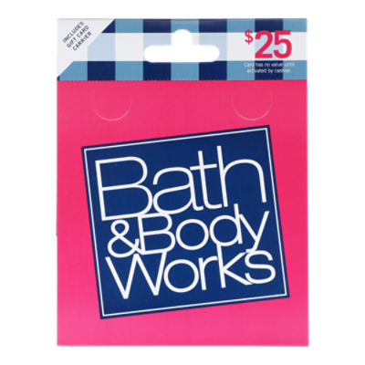 Bath & Body Works $25 Gift Card  , 1 each