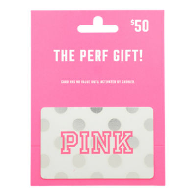 Pink $50 Gift Card, 1 each, 1 Each