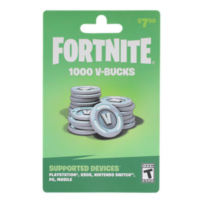 Where to buy fortnite store v bucks gift card