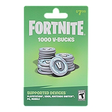 Fortnite V-Bucks $7.99 Gift Card, 1 each, 1 Each
