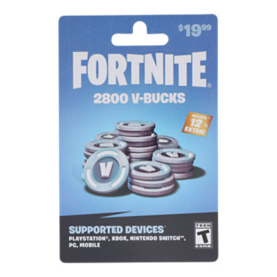 Best Buy: V-Bucks $31.99 Card [Digital] V-Bucks $31.99 DDP