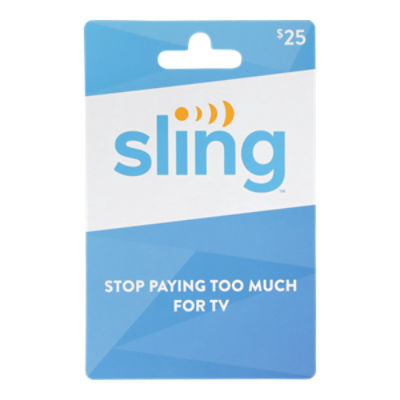 Sling TV $25 Gift Card , 1 each, 1 Each