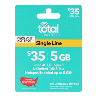 Total Wireless $35 Gift Card, 1 each