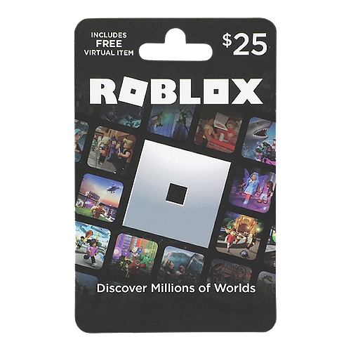 Roblox $25 Gift Card , 1 each