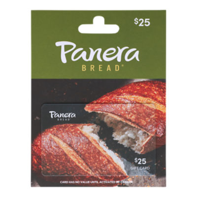 Panera Bread $25 Gift Card, 1 each