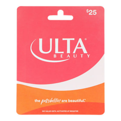 Ulta Beauty $25 Gift Card, 1 each