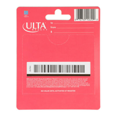 Buy ulta hot sale gift card online