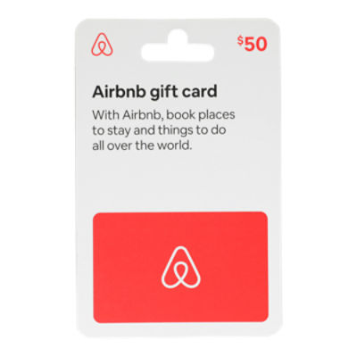 Air BNB $50 Gift Card, 1 each