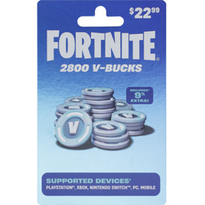 Fortnite $22.99 V-Bucks Gift Card