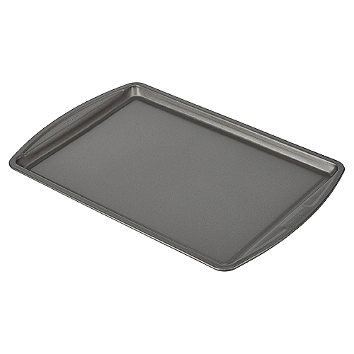 Good Cook 13'' x 9'' Non-stick Small Cookie Sheet, heavy duty steel, gray