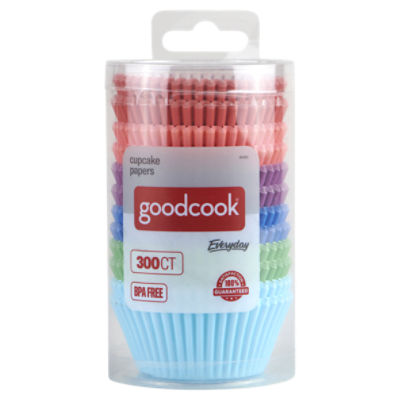 GoodCook Everyday Cupcake Papers, 300 count