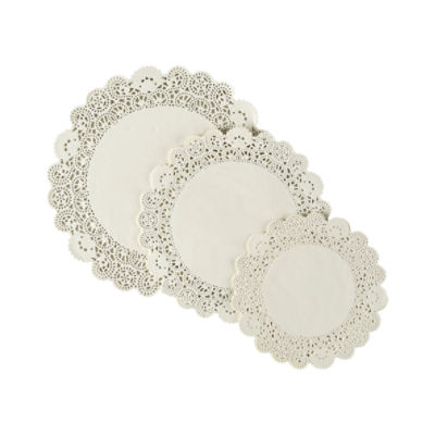 Multipack Round Paper Doilies in Assorted Sizes, 32-ct. Packs