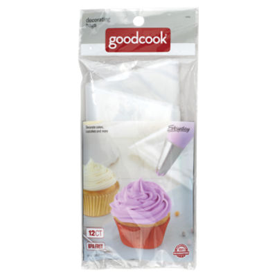 GoodCook Cake Decorating Bags, 12count