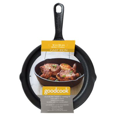 Good Cook Cast Iron 10 Inch Skillet