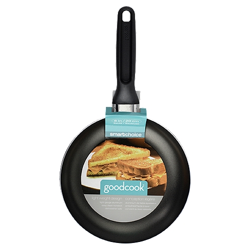 GoodCook Aluminum Non-Stick 8'' Frying Pan, Black