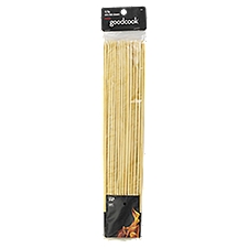 GoodCook Thick Bamboo Skewers, 50-count 16-inch
