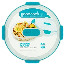 Goodcook Divided Round Food Storage