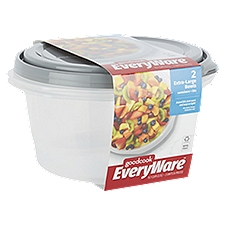 GoodCook EveryWare Food Container 2-pack Set Extra Large Bowls, 2 Each