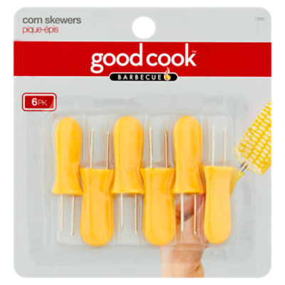 Good Cook Barbeque Corn Skewers, 6 count
