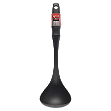 GoodCook Touch Heat-Safe Serving and Cooking Nylon Ladle, Black