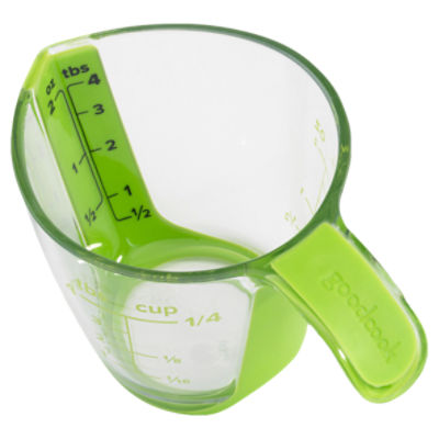 GoodCook Touch Mini Measuring Cup, 1/4-cup Top-Down View, Comfort