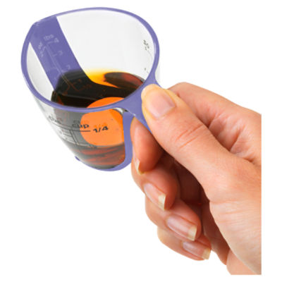 GoodCook Touch Mini Measuring Cup, 1/4-cup Top-Down View, Comfort