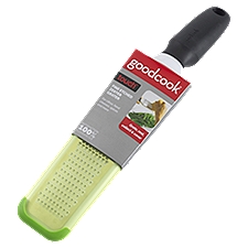 GoodCook Touch Fine Grater and Zester with Stainless Steel Blade, includes safety cover