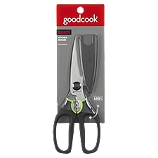 GoodCook Touch Kitchen Shears, Stainless Steel with Non-slip Grip Handle
