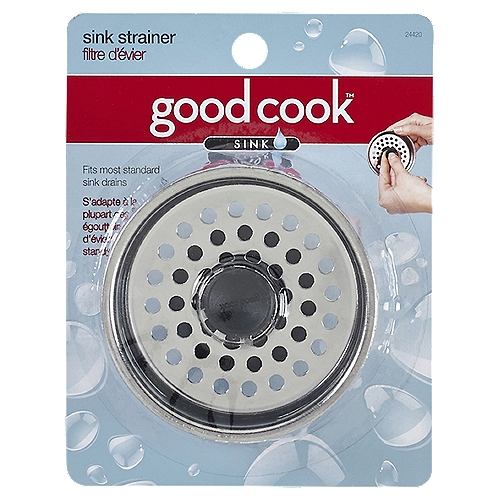 GoodCook Silver Sink Strainer & Stopper