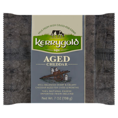 Kerrygold Aged Cheddar Cheese, 7 oz, 7 Ounce