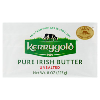 Kerrygold Unsalted Pure Irish Butter, 8 oz