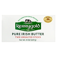 Kerrygold Pure Irish Unsalted, Butter, 8 Ounce