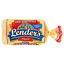 Lender's New York Style Bagels - Plain, 468 Gram