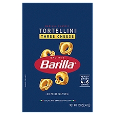Barilla Collezione Three Cheese Tortellini, Pasta, 12 Ounce